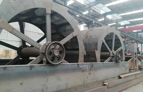 輪斗洗沙機